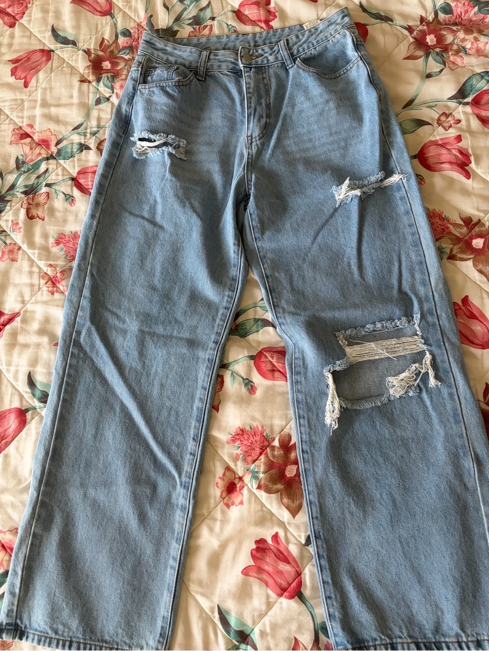 SHEIN wide leg jeans